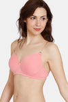 Zivame Beautiful Basics Padded Non Wired 3/4Th Coverage Backless Bra - Strawberry Ice — thumbnail 4